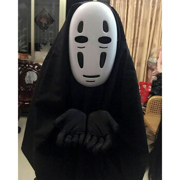 无脸男cos服万圣节成人服装cosplay儿童宫崎骏动漫千与