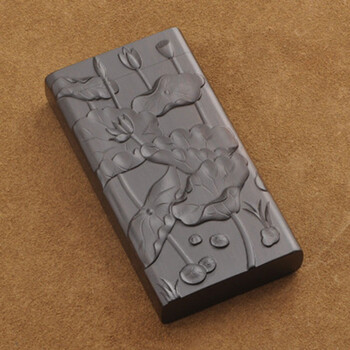 红木整木掏空木质细烟烟盒20支装超薄翻盖无孔创意礼品定制雕刻荷花