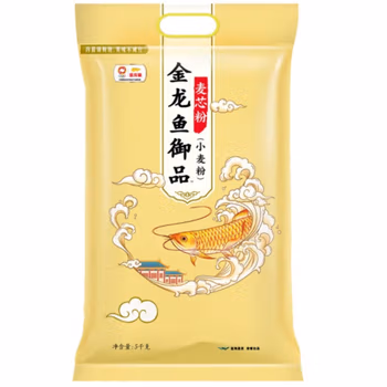 金龙鱼御品麦芯粉面粉馒头包子面条麦香味家庭装小麦粉山东高筋面粉 5KG