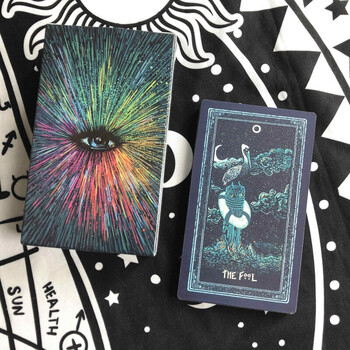 科姆龙2022年新款棱镜塔罗牌 7*12 棱镜光明先知灵魂之歌摩根吉尔哭泣