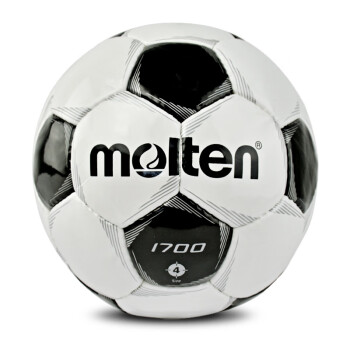 摩腾（molten)足球4号青少年学生比赛训练用球PVC材质F4P1700