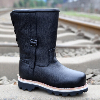 东北雪地靴男皮毛一体羊毛固特异手工羊毛毡棉靴防滑耐磨蒙古马靴