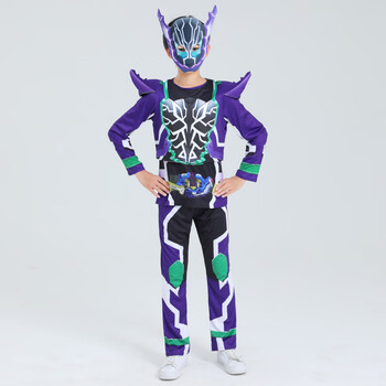 假面骑士鳄霸衣服 毛毡面具 110cm