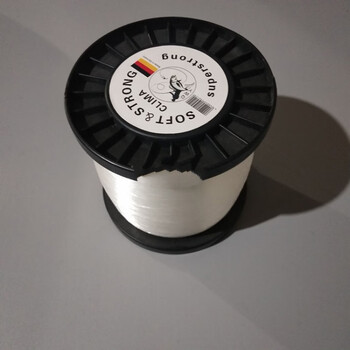 强拉力尼龙丝钓鱼线白色透明鱼丝线海钓主线子线胶丝线白色透明10号