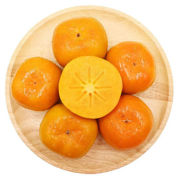 达林果蔬 广西恭城新鲜巧克力脆柿子当季水果脆甜硬柿子脆皮柿子应季