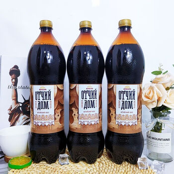 望蓝川3斤装俄罗斯原装进口博卡利老家格瓦斯汽水黑麦格瓦斯碳酸饮料