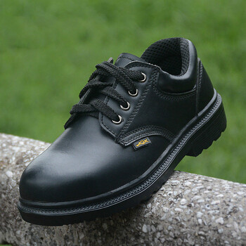 劳保鞋男士防砸防刺穿工作鞋加绒鞋防水工地鞋秋季大头皮鞋工装鞋吉诺