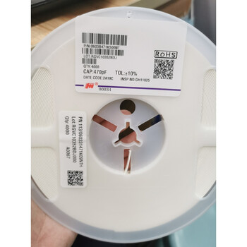 贴片mlcc陶瓷电容0603b471k500nt 0603 x7r 470pf 50v 471k 1 0603