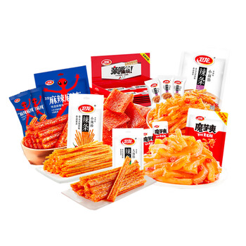 卫龙零食大礼包