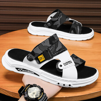 ebrukmare凉鞋男款夏季外穿防滑踩屎感凉拖男士开车两用海边休闲耐磨