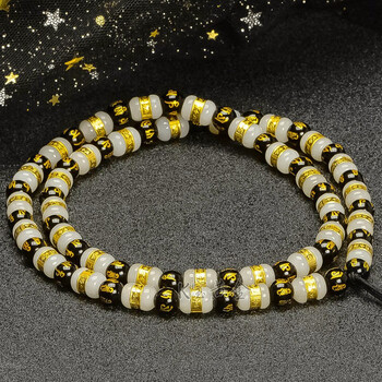 adrius龙项链和田玉十二生肖龙吊坠游龙戏珠牌转运珠项链转运珠项链一