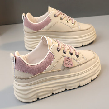 乔丹格兰joedongolan小白鞋女内增高休闲鞋34码厚底运动鞋2023秋季