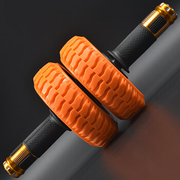 瑚玑健腹轮双轮家用健身轴承初学者收腹训练运动卷腹器腹部滚轮腹肌轮