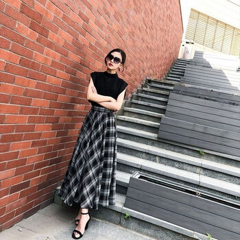 服饰内衣>女装>大码女装>mificy>mificy裙子夏季女小个子学生微胖半身