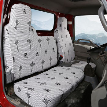 定制凯马凯捷m3m6福运来k83300福来卡k6国六专车专用四季轻卡货车座套