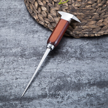 酒吧调酒师冰锥凿冰球器三叉戟单叉锥长冰锥短冰锥碎冰工具叉子 冰锥