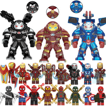 乐高(lego)黄金钢铁侠mk85小人马克盔甲机复仇者联盟4英雄漫威人仔