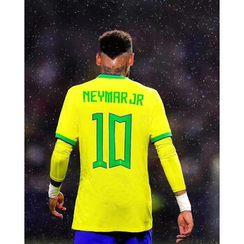 欧陆梵新款2023巴西国家队主场客场球员球迷版球衣10号内马尔足球服