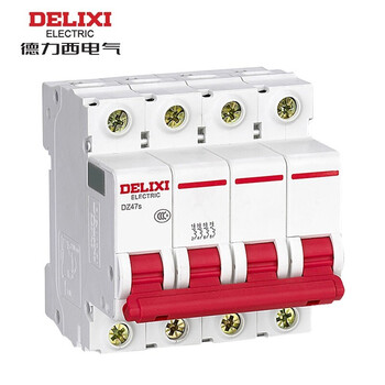 德力西电气空气开关 dz47s系列4p 家用工业电闸开关漏保断路器空开