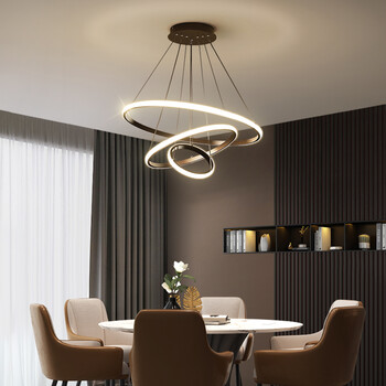 君御餐厅吊灯轻奢灯具现代简约北欧客厅饭厅餐桌灯饰创意网红艺术