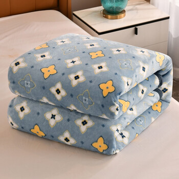 h.longess 加厚雪貂绒铺盖毯 120*200cm