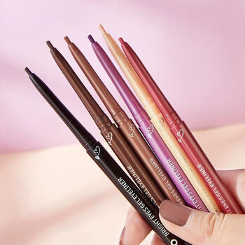 心动眼线胶笔防水定妆随画随干不易晕染不易脱妆不易掉色06浅香槟闪