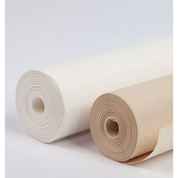 纸版画用纸仿古色国画书法专用皮宣纸卷装 白色(97cm*100m)无纸盒包装