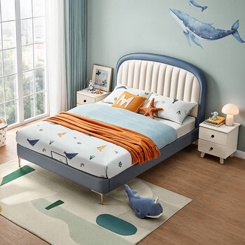 林氏家居林氏家居原林氏木业家用儿童床小户型单人床男孩卧室女孩床m1