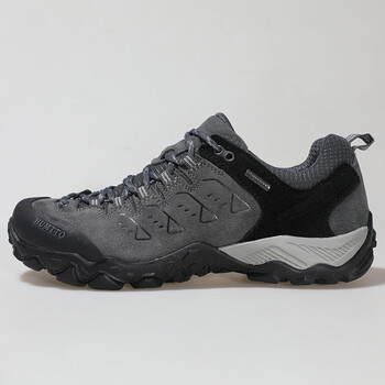 美国悍途登山鞋男新款牛皮防水防滑户外鞋减震爬山徒步鞋大码4547中