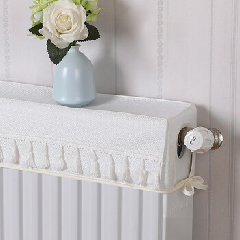 奴诗漫现做定制欧式暖气罩装饰布艺防熏遮挡家用简约暖气片罩美化装饰