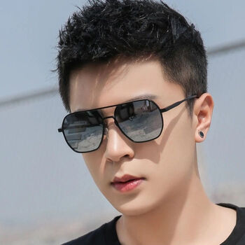 卡若登新品带度数的太阳镜男潮墨镜男潮可配有度数带定制一体式偏光