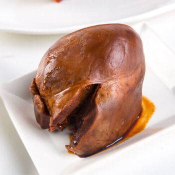 馋三里 五香卤味猪心200克*5袋装猪肉类熟食零食小吃即食下酒菜 卤