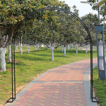 爬不锈钢花架花园阳台植物支架线莲户外庭院月季葡萄蔷薇-布兰格迪 黑