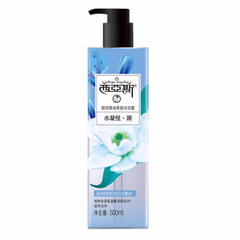 西亚斯植悦精油香氛沐浴露500ml水凝悦润滋养悦滑清透悦沐浴液 1瓶