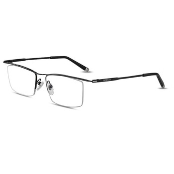 brmk超轻时尚老花镜男高清防蓝光显年轻老人老化眼镜老光镜哑黑200度