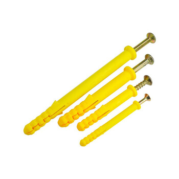 塑料膨胀管 膨胀螺丝塞配自攻钉 膨胀螺丝 膨胀螺栓m6m8m10 m10*120配