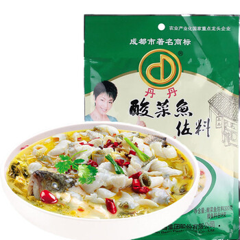 丹丹 调味品 酸菜鱼佐料300g 上汤酸菜鱼酸汤肥牛面条调味料一料多用