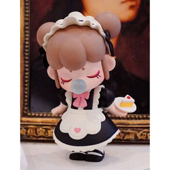 知鹿若态若来nanci第四代梦境下午茶系列盲盒潮玩确认款 小女仆 四件