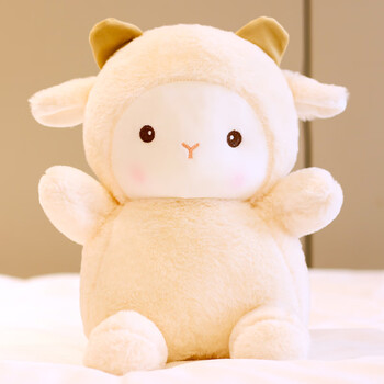 曼影(manying)波克小羊公仔可爱毛绒玩具玩偶闺蜜娃娃幼儿园七夕送