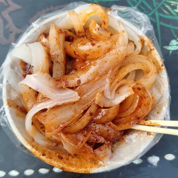 天水三阳川担担凉粉豌豆粉面荞麦小吃新鲜现做真空包装满6份 10碗装