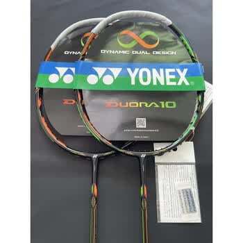 yonex尤尼克斯羽毛球拍单拍yy进攻型duora双刃dzs/双刃10lt/橙蓝 双刃