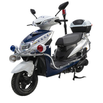 denilco电动两轮巡逻车 学校小区物业安保巡查通勤代步车摩托车【电动