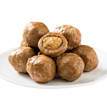 佳士博火锅食材麻辣烫关东煮鱼籽福袋包心撒尿牛肉风味海鲜鱼丸子贡丸