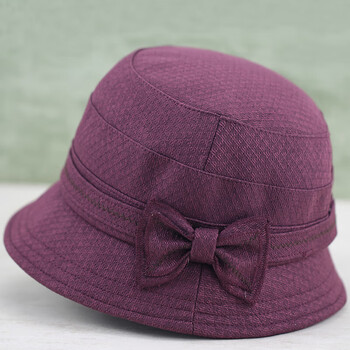 觅靓裳中老年人帽子女70岁老人夏天薄款遮阳帽春夏季老奶奶渔夫帽盆帽