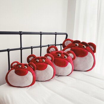 miniso名创优品草莓熊抱枕超大ins少女心卡通草莓熊软绵绵抱枕居家