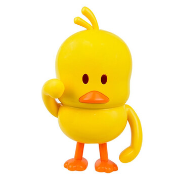 抖音网红小黄鸭萌萌猪猪小屁会劲风炫舞机器人唱歌跳舞电动玩具 小黄