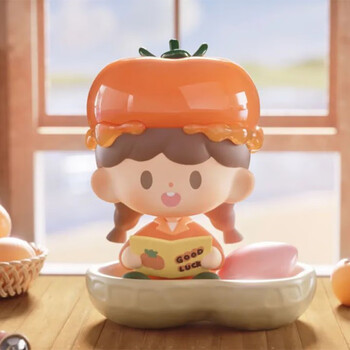神孩子正板卓大王福奇水果系列盲盒潮玩好运女生圣诞节礼物 【小隐藏