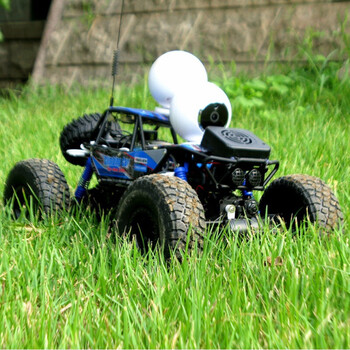 4g网络远程遥控车带摄像头5g双向喊话可视对讲超远距离超大越野车`