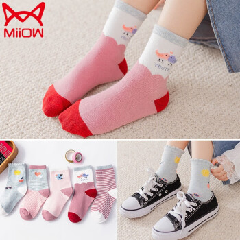 猫人MiiOW儿童袜子:舒适耐穿,时尚实惠