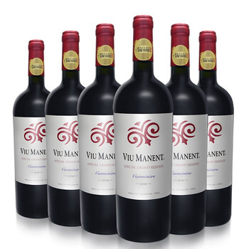 VIU MANENT 威玛酒庄 佳美娜 干红葡萄酒 750mL*6瓶 整箱装